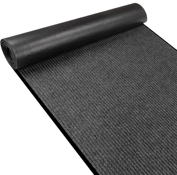 Door Floor Mat Commercial Grade Large Size 3' x 10'Heavy Duty Tough Entry Collection Slip Skid Entrance Mat with Rubber Backing Low Profile and Easy to Clean Indoor Outdoor Rug-PawvioPets