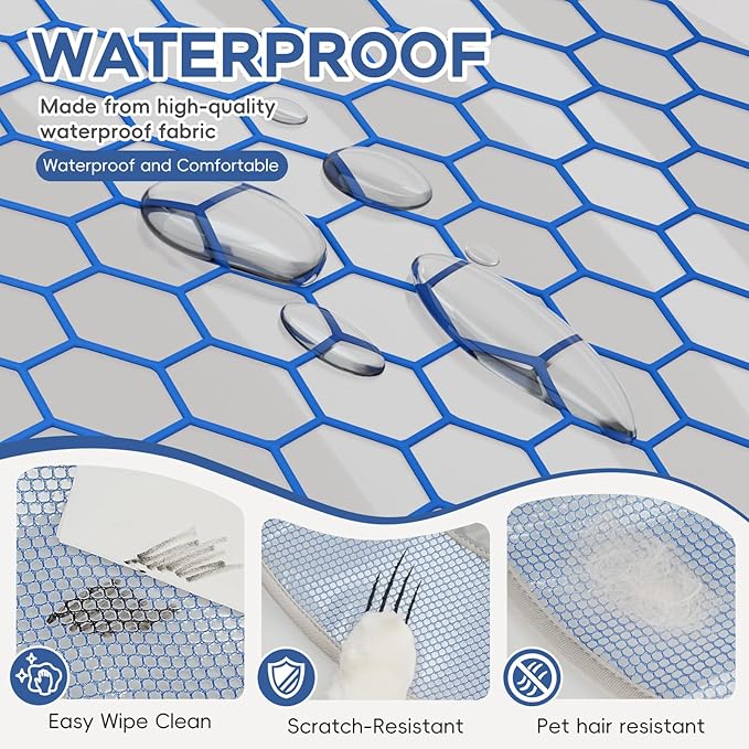 Cat Cone Collar Soft to Stop Licking After Surgery, Waterproof Lightweight Recovery Collar for Cats and Small Dogs, Elizabeth Plastic Cone Alternative, Neck Pillow to Prevent Scratches-PawvioPets