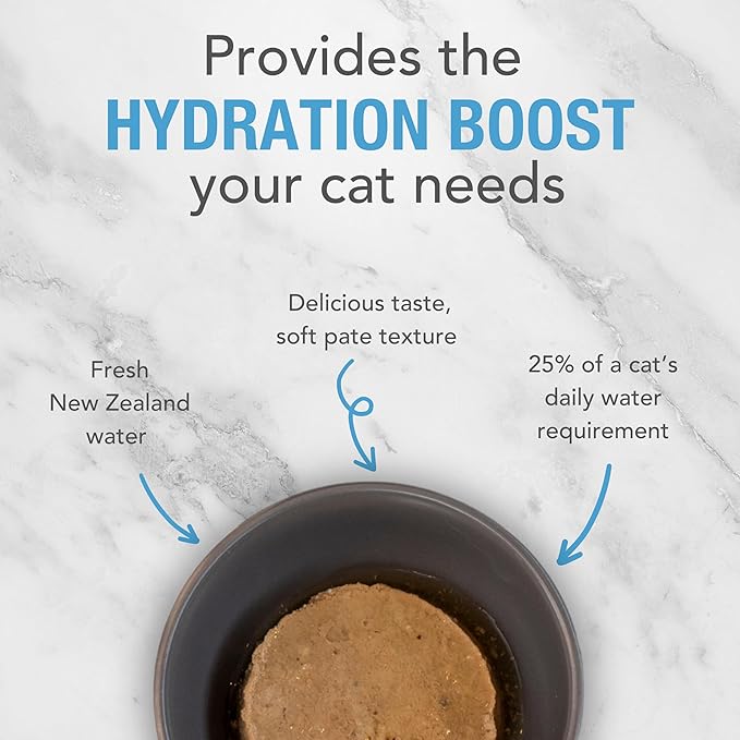 Feline Natural New Zealand Canned Catfood Wet Food, High-Meat, Low-Carb, & Grain Free Cat Food Wet, Beef Feast, 6 oz, Pack of 12-PawvioPets