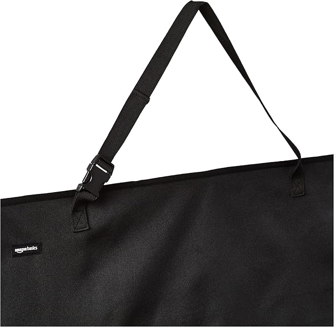 Amazon Basics Waterproof Car Back Bench Seat Cover Protector for Dog - 56 x 47 inch, Black-PawvioPets