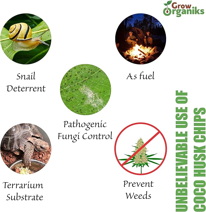 72 Quart Reptile Substrate Coconut Chip Bedding Compressed Organic Coco Husk Block for Snake Habitat, Ball Python Terrarium, Turtle Tanks, Tortoise Enclosure, Potting Soil Mix for Greenhouse-PawvioPets