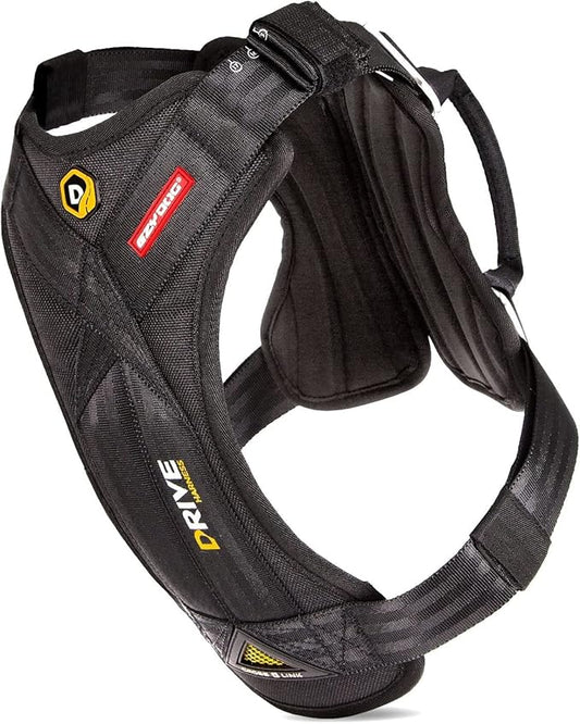 EzyDog Drive Dog Car Harness – Crash Tested and Certified (US-FMVSS 213) Dog Seat Belt Harness for Safe Travel, Adjustable with Padded Comfort (Small)-PawvioPets