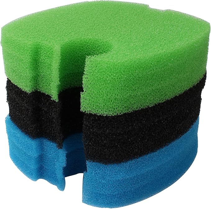 Aquarium Canister Filter Pads Sponges (9 pcs) Replacement for SUNSUN HW-304B/404B/704B/3000 CF500 Filter Pads Bio Sponges-PawvioPets