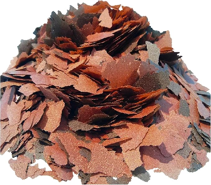 Aquatic Foods Inc. California Blackworm & Cichlid Color Red Premium Flakes for Discus, Cichlids All Community Tropical Fish Also Pellet Mix, Wafer Mix Included…1-lb 2oz-PawvioPets