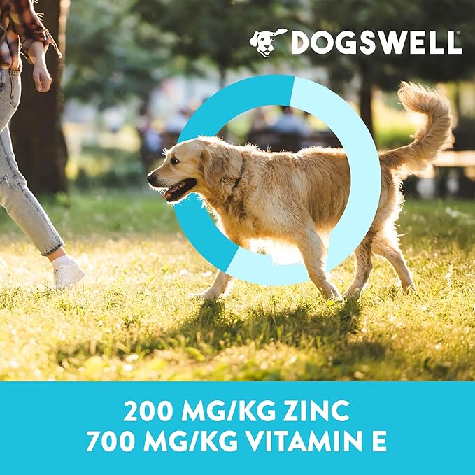 Dogswell Skin & Coat Jerky Dog Treats, Lamb, 10 oz. Bag-PawvioPets