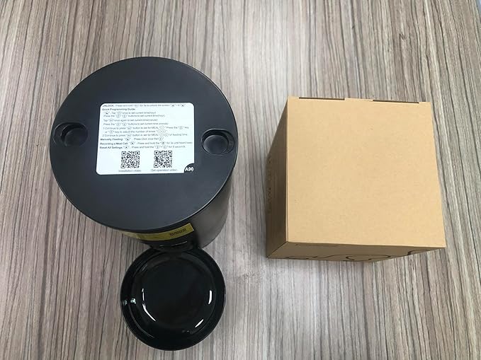 Automatic Cat Feeder Food Dispenser: 4L Timed Small Dog Dry Food Dispenser with 10s Voice - Distributeur Nourriture Chat Hund Programmable - Auto Pet Feeder with 1-6 Meals Per Day-PawvioPets