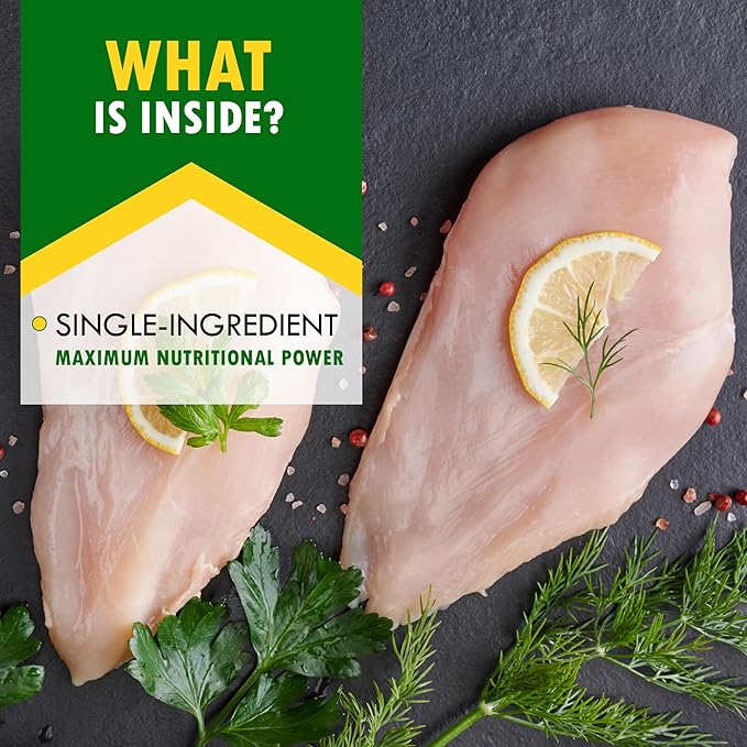 Beloved Pets Dog & Cat Treats Freeze Dried Chicken Cubes 5.3 oz - All Natural Meat Raw Pet Food - Human Grade High-Protein Snacks & Grain-Free Jerky Chews for Cats and Small Dogs-PawvioPets