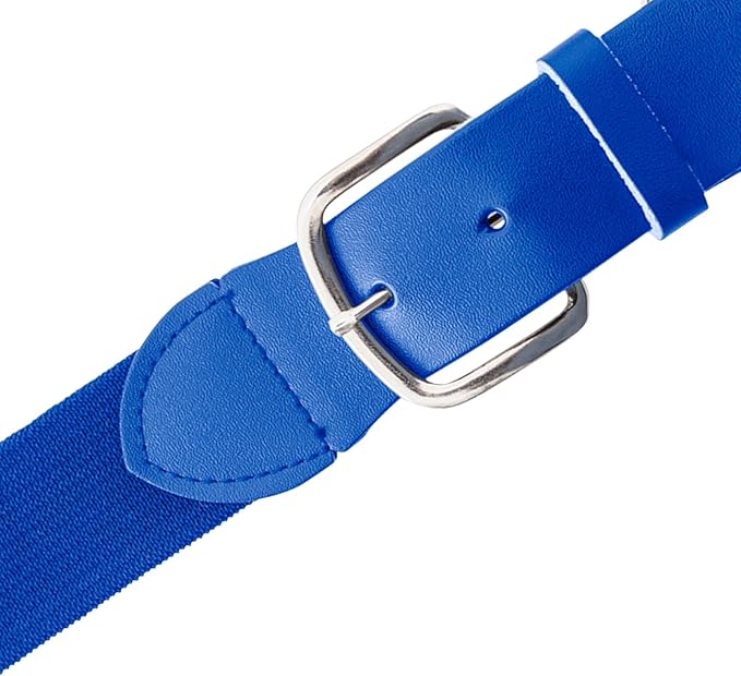 Champion Sports Baseball/Softball Uniform Belt, Comfort Stretch Fit Durable Syntex Tab - Youth & Adult Sizes, Multiple Colors-PawvioPets
