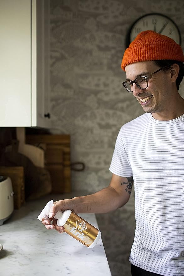 All Purpose Cleaner Spray, 16oz (2-Pack). 'Citrus' Essential Oil Multi-Surface Cleaner for Kitchen, Bathroom, Floor. 'ProvenSafe' Plant-Based Formula Concentrate Safe for Kids, Pets, Stone & Marble-PawvioPets