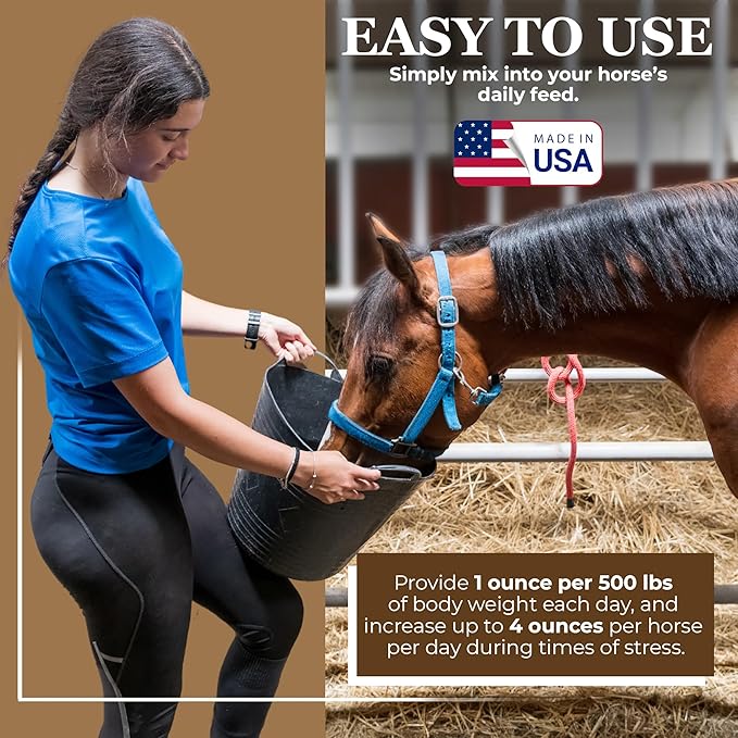 Equerry's Economy Equine Supplement - Horse Probiotics | Supplement for Horses | Horse Vitamins and Minerals Supplement with Enzymes and Selenium,20lb-PawvioPets