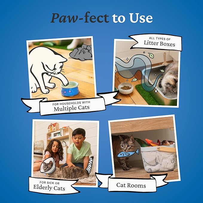 Fresh Wave Odor Removing Litter Box Jumbo Gel, 30 oz. | Safer Pet Odor Eliminator for Home and Litter Box Area-PawvioPets