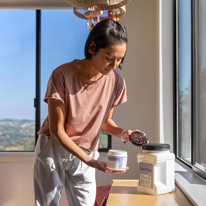 Fresh Wave Lavender Odor Removing Gel, 15 oz., Pack of 2 - Safer Odor Absorbers for Home, Natural Plant-Based Odor Eliminator, Every 15 oz. lasts 30-60 Days, For Cooking, Trash & Pets-PawvioPets