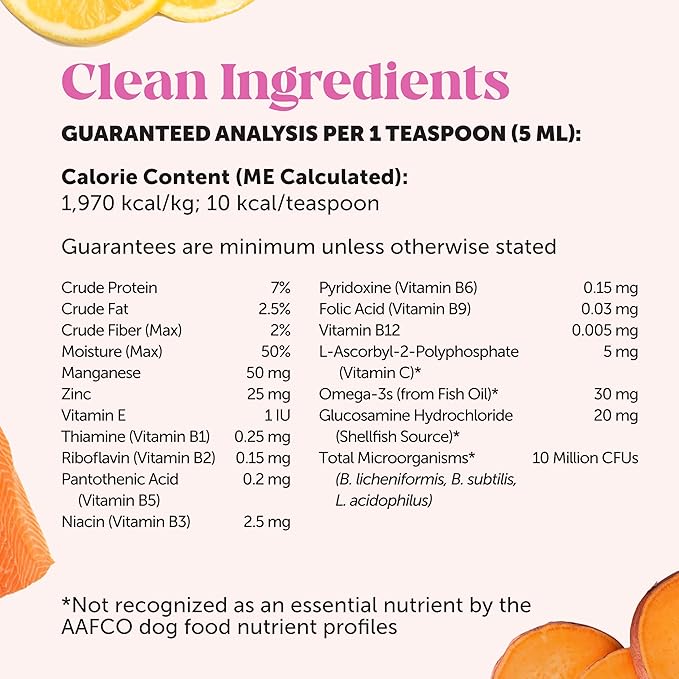 Dog Multivitamin Supplement with Salmon Oil for Dogs - Allergy Itch Relief, Digestion, Skin & Coat Health, Liquid Supplement - Dog Food Topper Bone Broth with Prebiotics (12 oz)-PawvioPets
