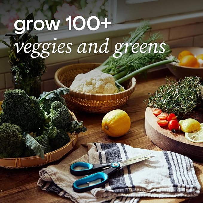 Farmstand Starter Kit with Glow Rings and 36 Seedling Credits | Large Hydroponic Growing System Kit | Vertical Garden Planter Tower | 6ft 7in Tall-PawvioPets