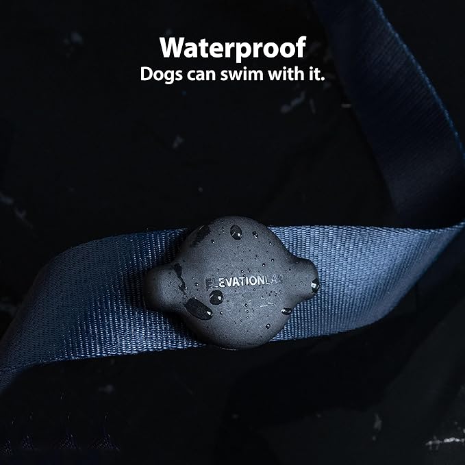 Elevation Lab TagVault™ Compact AirTag Dog Collar Mount (2 Pack) - IP68 Waterproof, Doesn't Dangle, Fits All Width Collars-PawvioPets