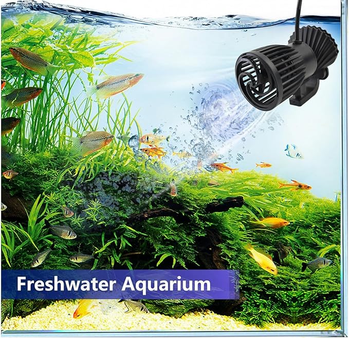 CONQUERALL 660-4700GPH 28W DC 24V Energy Saving Large Flow Wave Maker Controllable Multi Wave Suit for Marine Aquarium Tropical Fish and Reef Tank-PawvioPets
