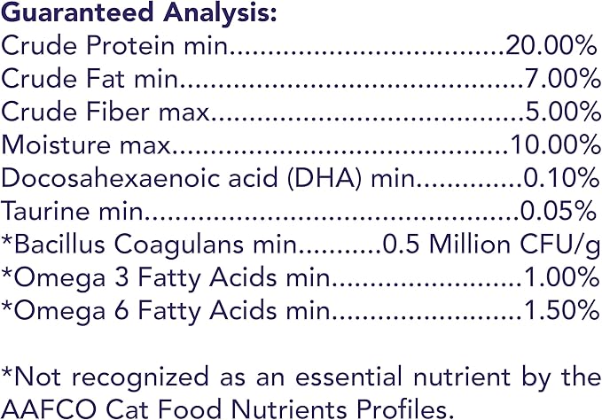 Get Naked Digestive Health Crunchy Cat Treats 2.5oz - Chicken Flavor, Grain-Free Cat Probiotics for Indoor Cats, Supports Healthy Digestion, Dental Health & Immunity, Made in The USA-PawvioPets