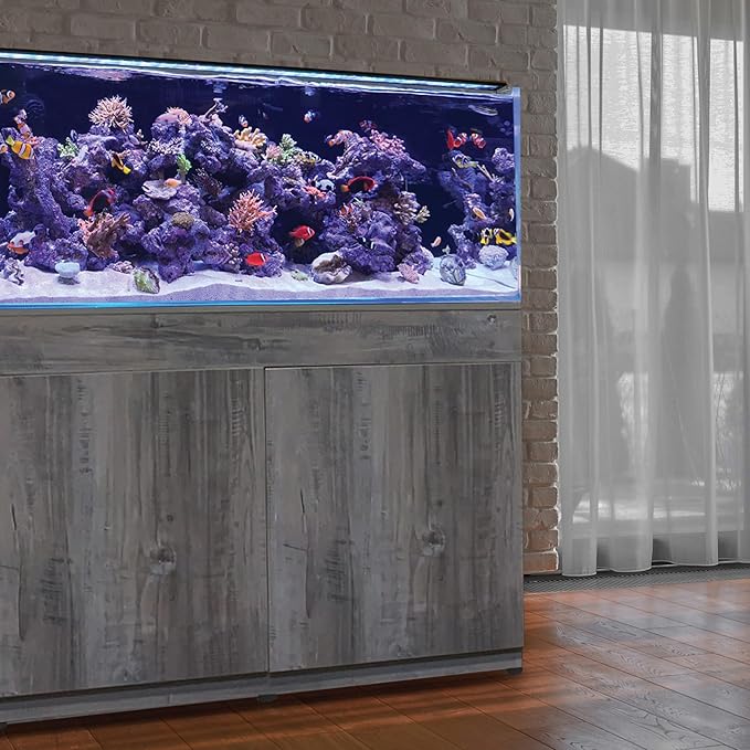 CURRENT USA 48"-60" Inch Orbit Marine LED Saltwater Reef Marine Aquarium Light with Bluetooth App Control | Wireless Lighting & eFlux Wave Pump Control for Fish Tank (4203)-PawvioPets