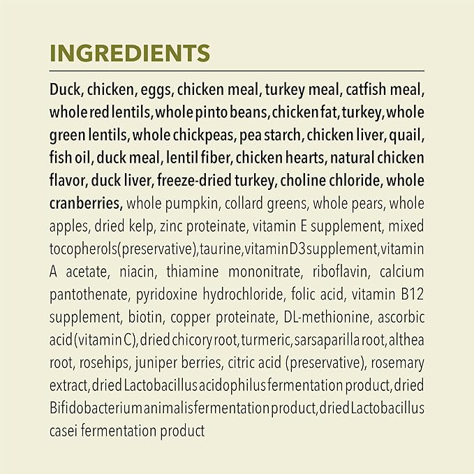 ACANA Highest Protein Grasslands Grain-Free Dry Cat Food, Duck, Free-Run Chicken and Eggs Cat Food Recipe, 4lb-PawvioPets