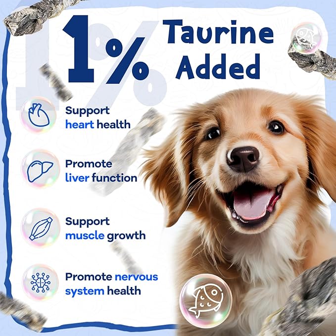 Cod Fish Skin Braids Dog Treats Natural Dried Dog Snacks Sticks, High Omega-3 Single Ingredient Cod Skin Chews w/Taurine, 7 oz-PawvioPets