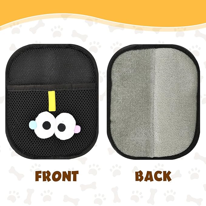 2 PCS Electrostatic Pet Hair Remover, Pet Hair Remover Tool for Cats & Dogs, Cleaning Gloves for Carpet, Couch, Furniture, Car Seat, Double-Sided, Reusable, Washable-PawvioPets