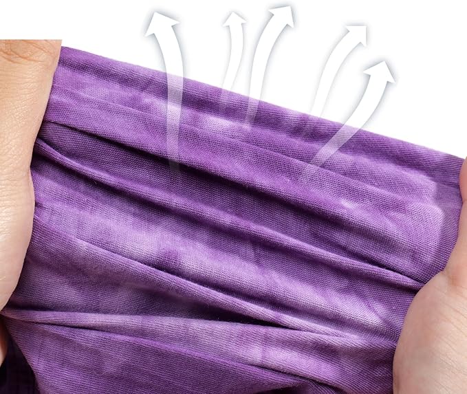 Cat Recovery Suit for Male and Female Surgical Post Surgery Soft Cone Onesie Tie Dye Cats Shirt Clothes Neuter Licking Protective Diapers Outfit Cover Kitten Spay Collar Alternative(Purple, L)-PawvioPets