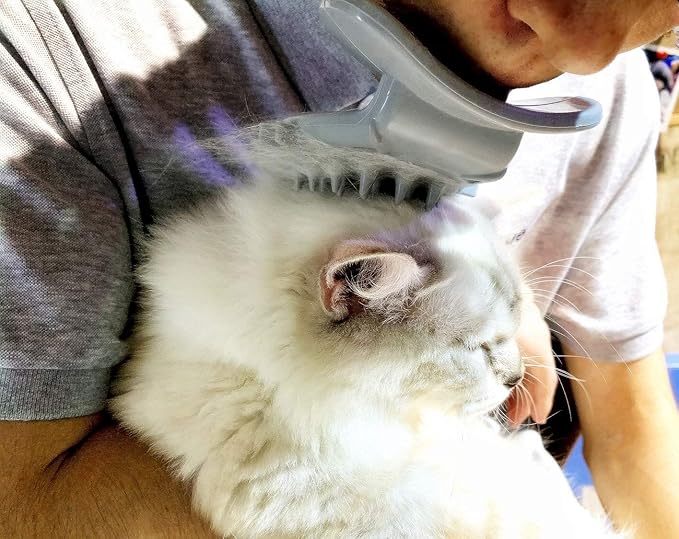 Cat Brush Shedding Grooming, Soft Massage Cat Tongue Brush, Licking Your Cat Like a Mama Cat to Comfort, Surprise Pet Gifts-PawvioPets