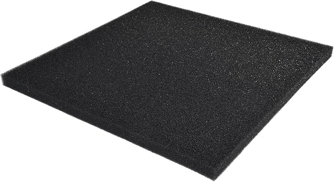 ALEGI Aquarium Sponge Filter Pad, Bio Filter Media Foam Sponges, Cut-to-Size Foam for Fish Tank (20"x20"x1" (50PPI))-PawvioPets
