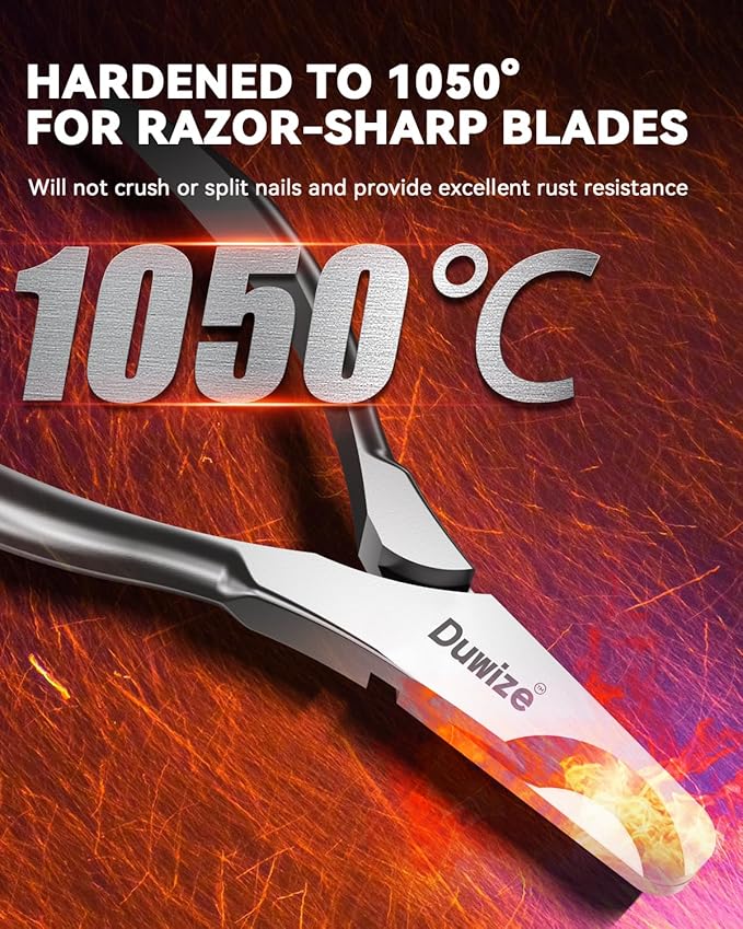 Dog Nail Clippers - All Steel Material, 1.22-Inch Large Opening, Built-in Spring, No Fur Pinch, for Medium to Large Dogs and Cats, Professional Pet Nail Trimmers, with Free Nail File-PawvioPets