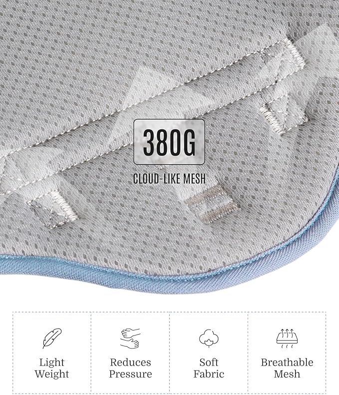 2025 New Edition, Fei & Eve MagEase Dog Harness - 3-Second Magnetic Buckles | 3-Point No-Pull Control | Heavy-Duty 900D Nylon | Dual Safety Handles | Breathable Mesh | Adjustable Fit |Small, Blue-PawvioPets