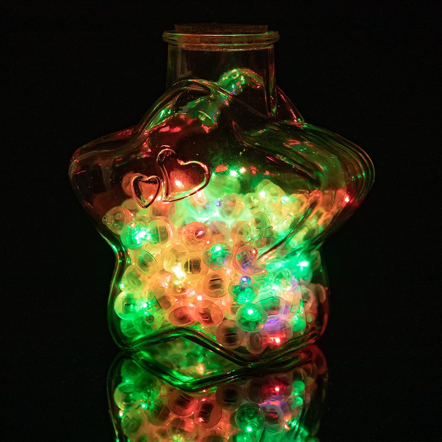 200pcs Multicolor LED Balloon Light, Rainbow Colored Round Led Flash Mini Ball Light for Paper Lantern Balloon,Indoor Outdoor Party Event Fun Birthday Party Wedding Halloween Christmas Decorations