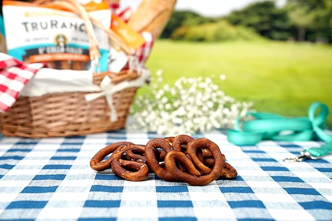 Collagen Pretzels, Bully - Collagen Dog Treats - Long Lasting Healthy Joint Support Dog Treat - Rawhide Alternative - Skin & Coat Health, 1 Bag, 8 Count-PawvioPets