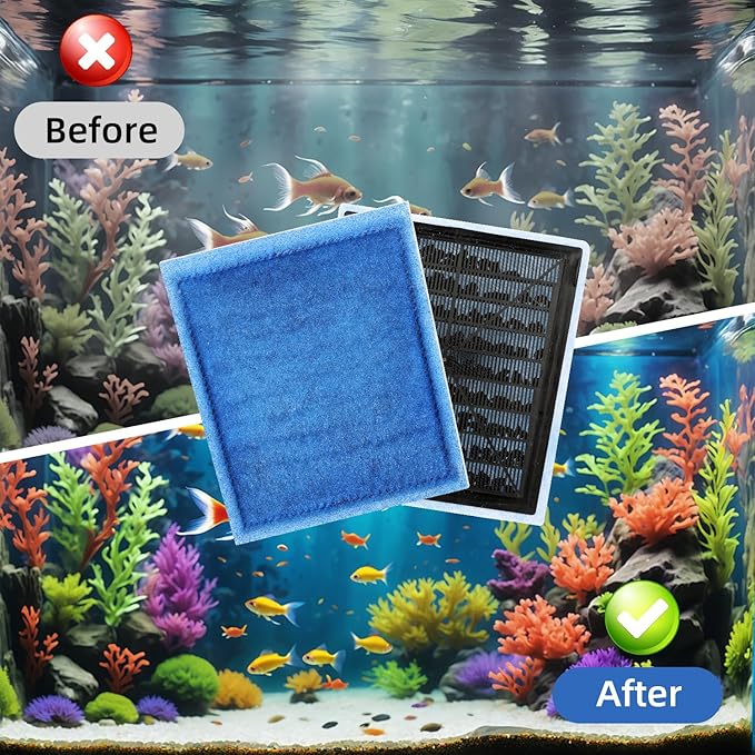 12 Pack Aquarium Filter Cartridges Designed for Maruneland Penguin Power Filter, Compatible with Marineland Penguin Power Filters 200/350, for Tech EZ-Change #3-PawvioPets