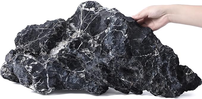 22-24 Inches Natural Seiryu Stone 1 PCS Ultra Large Aquarium Rocks for Aquascaping, Aquarium Landscaping, Terrariums, Fish Tank Decoration, Vivariums, Paludarium, Amphibian Enclosures-PawvioPets