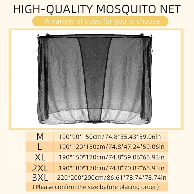 4 Corners Mosquito Net for Mosquiteros para Camas Bed Canopies Netting Bed Drapes Rectangular Mosquito Mesh for Camping Home Outdoor Travel(Black,L78 X W71 X H67 Inch,Opening)-PawvioPets