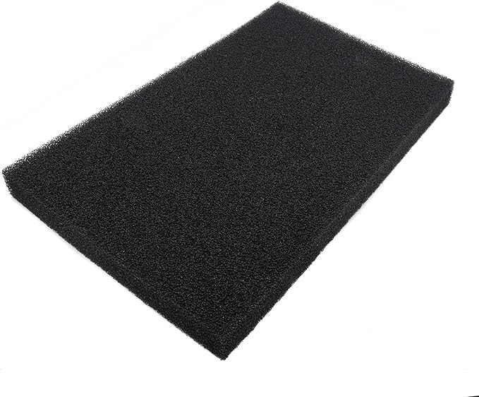 Aquarium Filter Sponge Large Pad, Cut-to-fit Foam Course for Fish Pong, Fish Tank 30 PPI (23x12x2 inch)-PawvioPets