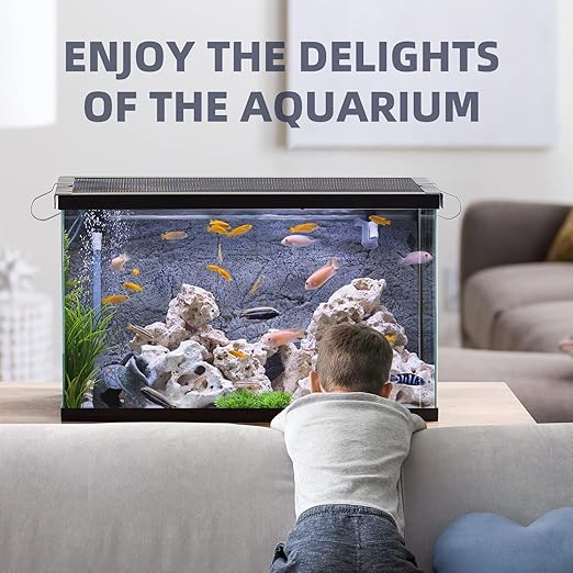 6 in 1 Aquarium Test Strips, 150 Strips Aquarium Water Test Kit for Fish Tanks & Ponds, Accurate Test Monitoring, Nitrate, Nitrite, Chlorine, Carbonate, Hardness, pH-PawvioPets