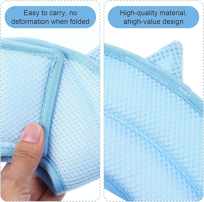 Cat Collar Cute Cat Recovery Collar Breathable Adjustable Soft Lightweight Pet Neck to Stop Licking Scratching After Surgery for Pets Dogs Kittes-PawvioPets