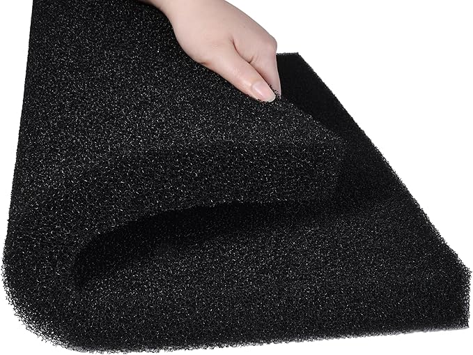 ALEGI Aquarium Sponge Filter Pad, Bio Filter Media Foam Sponges, Cut-to-Size Foam for Fish Tank (20"x20"x1.57" (20PPI))-PawvioPets