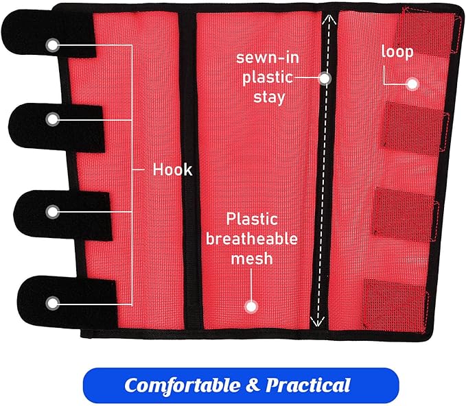 8 Pcs Mesh Fly Boots for Horse Breathable Mesh Horse Boots Protective Horse Leg Wraps Horse Leggings for Preventing Flies and Mosquitoes Bites (Light Pink, Dark Pink)-PawvioPets