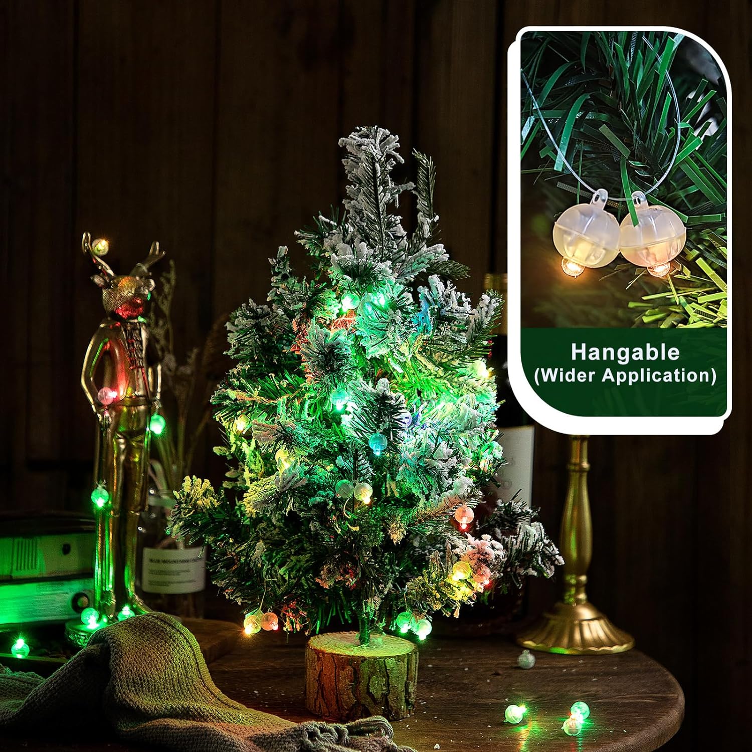 ZGWJ 50PCs Mini Led Lights, Led Balloons Light for Party Decorations Neon Party Lights for Paper Lantern Easter Eggs Birthday Party Wedding Halloween Christmas Decoration(Glow steadily Red)