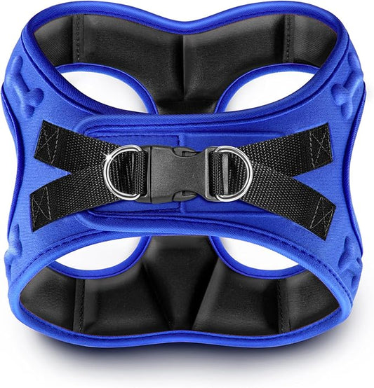 Comfort Fit No Pull Dog Harness – Adjustable Step-in Vest for Small, Medium & Large Dogs, Soft Padded with Leash Clips, Reflective Straps & Handle-PawvioPets