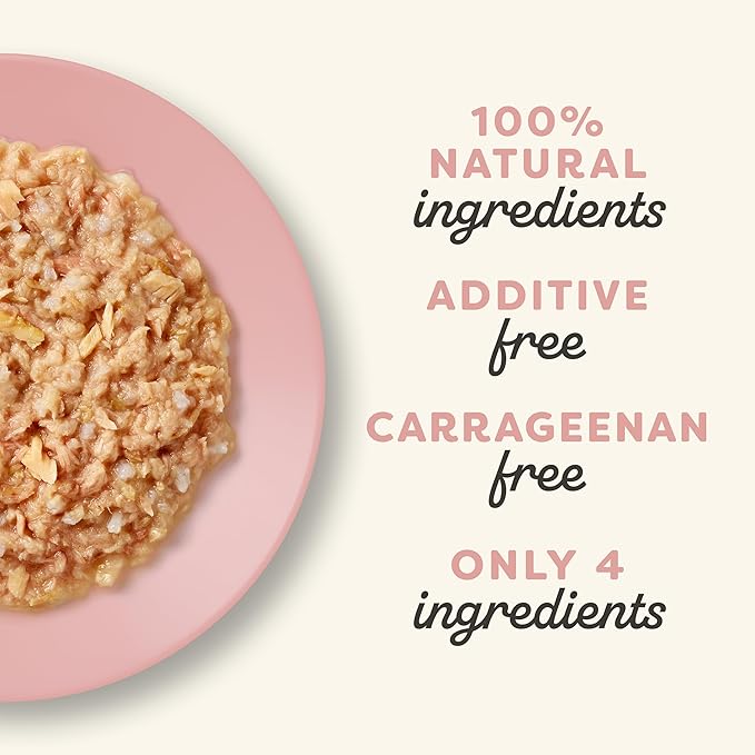 Applaws Natural Wet Kitten Food in Broth, Limited Ingredient Canned Wet Kitten Food, No Additives, Made with Natural Ingredients, Tuna Fillet & Salmon in Broth (24 x 2.47oz Cans)-PawvioPets