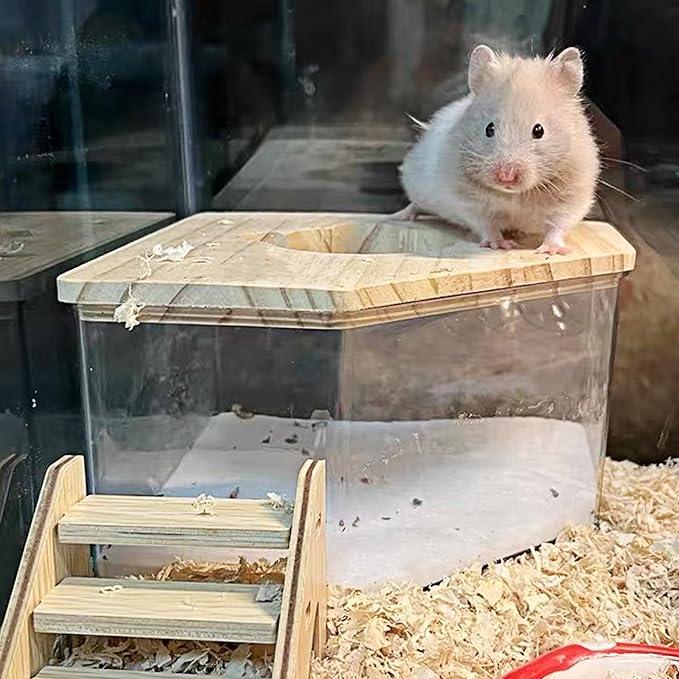 DR.DUDU Hamster Bath Sand, 2.8lb Dust Free Desert Sand or Potty Litter Sand for Hamster Chinchillas Gerbil Syrian Mice Small Animals (White, Flower Smell)-PawvioPets