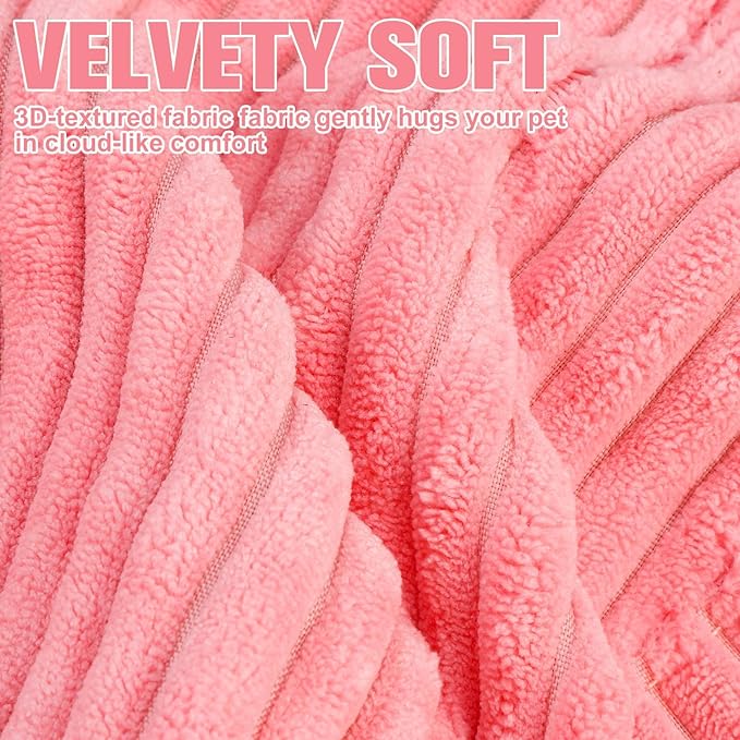 BINGPET Inflatable Dog Cone Collar Alternative After Surgery,Soft Recovery Cone for Dogs to Stop Licking,Protective Neck Donut E Collar Adjustable for Small Medium Large Dogs & Cats(Pink,XL)-PawvioPets