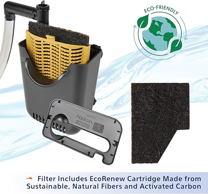 Aqueon QuietFlow Internal Filter with SmartClean Technology, Small-PawvioPets