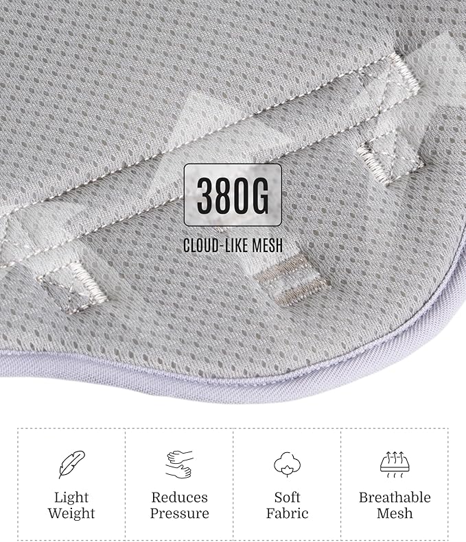 2025 New Edition, Fei & Eve MagEase Dog Harness - 3-Second Magnetic Buckles | 3-Point No-Pull Control | Heavy-Duty 900D Nylon | Dual Safety Handles | Breathable Mesh | Adjustable Fit | Medium, Gray-PawvioPets