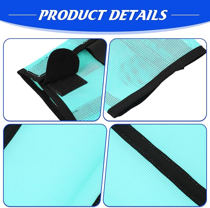 8 Pcs Mesh Fly Boots for Horse Breathable Mesh Horse Boots Protective Horse Leg Wraps Horse Leggings for Preventing Flies and Mosquitoes Bites (Light Pink, Dark Pink)-PawvioPets