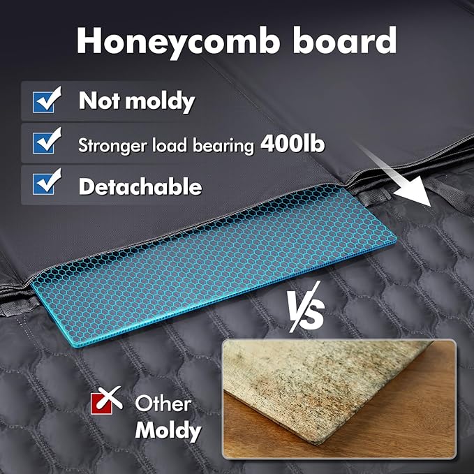 3-in-1 Convertible Dog Car Seat Extender & Booster Seat – 400lb Capacity, Waterproof 600D Oxford with Hard Bottom, Scratch-Proof Hammock for Cars & SUVs-PawvioPets