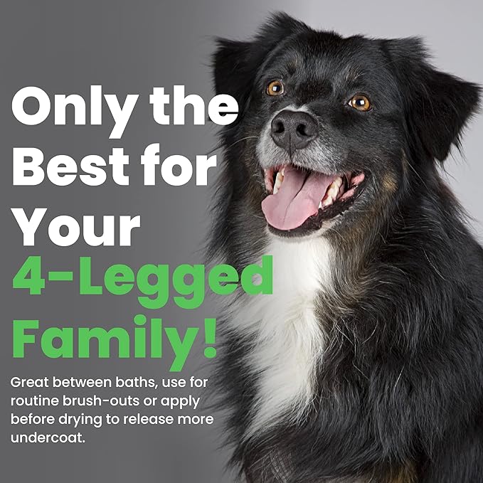 Best Shot Ultra-Vitalizing Mist Detangler and Conditioner with Pet Coat Release Technology, Moisturizing Conditioner for Dogs, Cats, and Horses, Hypoallergenic, 32 Oz.-PawvioPets